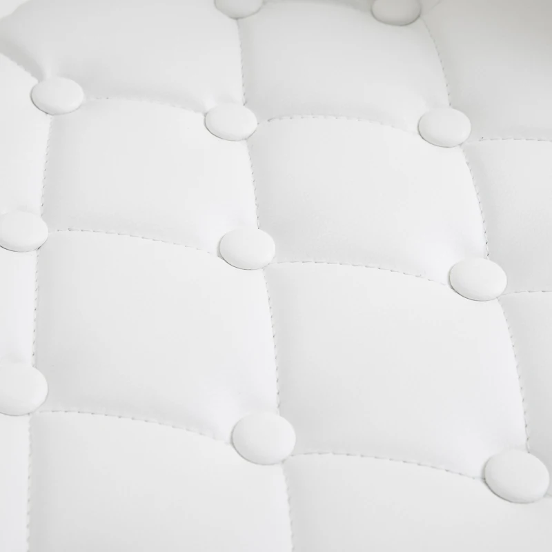 HOMCOM Scaun inalt de bar cu Spatar si Brate, Reglabil, Rotativ