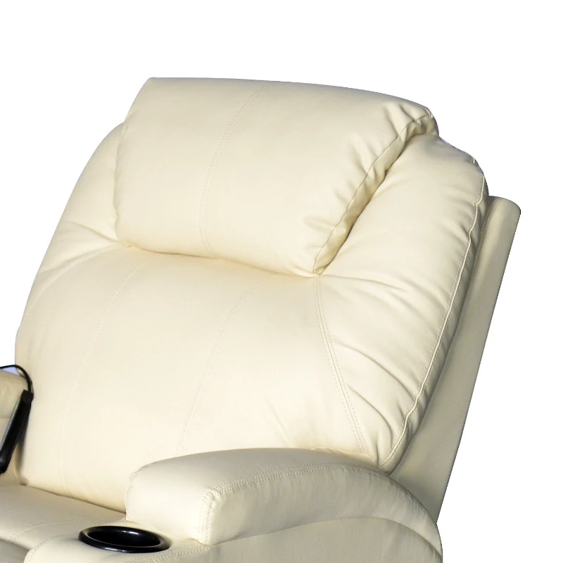 HomCom fotoliu balansoar pentru masaj, 84x92x109cm, crem