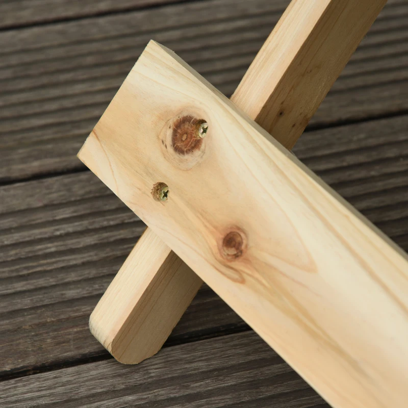 Outsunny Masa de Picnic Pliabila din Lemn pentru Gradina si de Exterior