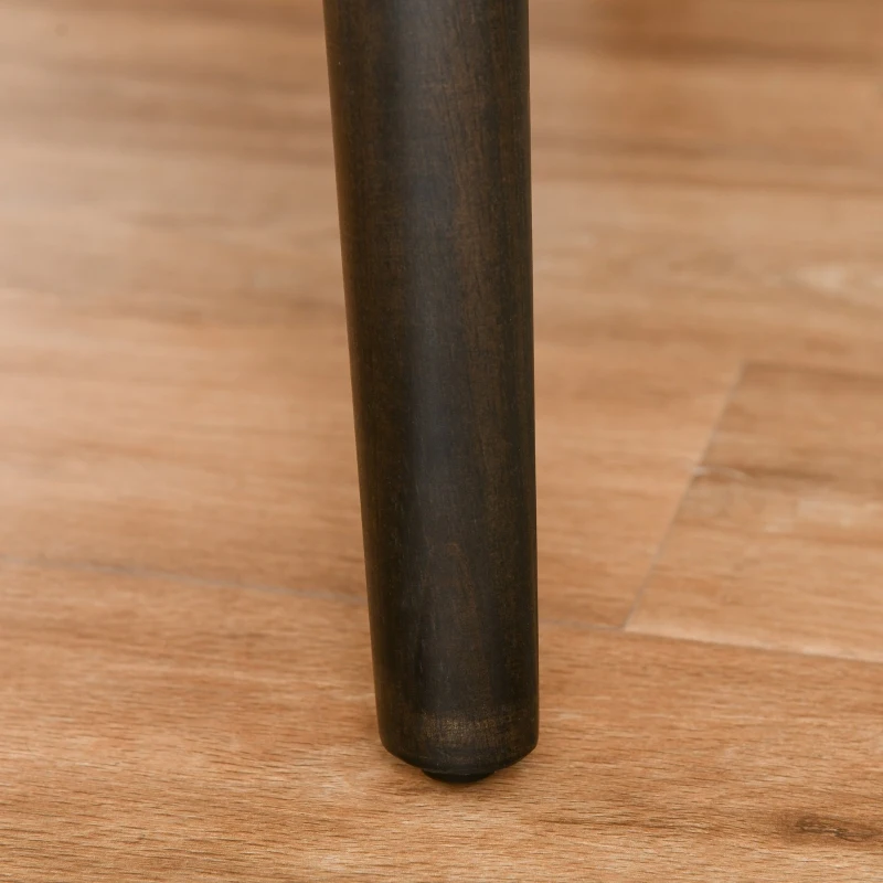 HOMCOM Fotoliu din Catifea pentru Sufragerie Fotoliu scaun pentru Dormitor Galben