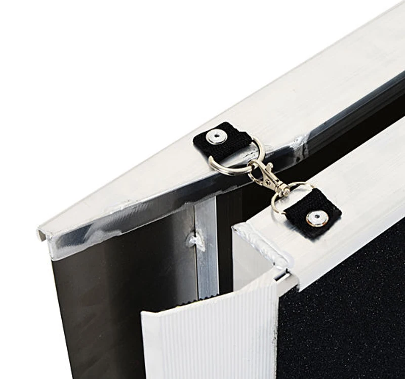 Pawhut Rampa Auto pentru Caini Pliabila din Aliaj de Aluminiu, 183x38x5cm