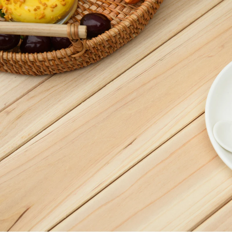 Outsunny Masa de Picnic Pliabila din Lemn pentru Gradina si de Exterior