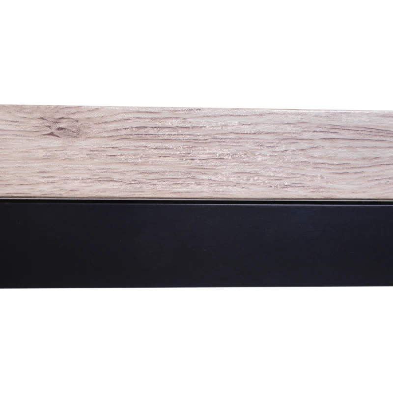 HOMCOM Set masă și scaune stil loft, ideal pentru spații mici