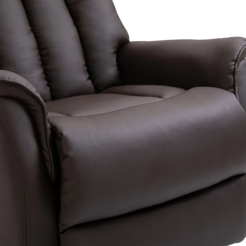 Homcom Fotoliu Relax cu Ridicare – Reclinabil, cu Telecomanda & Suport Picioare