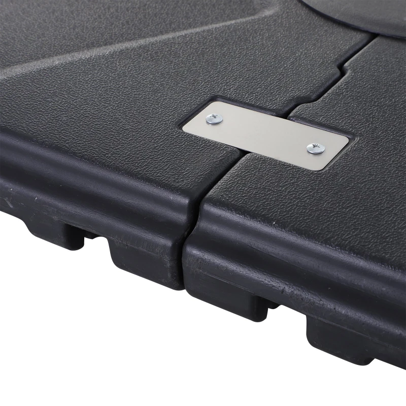 OutSunny Baza pentru Umbrela de Gradina in HDPE impermeabil ANTI-UV