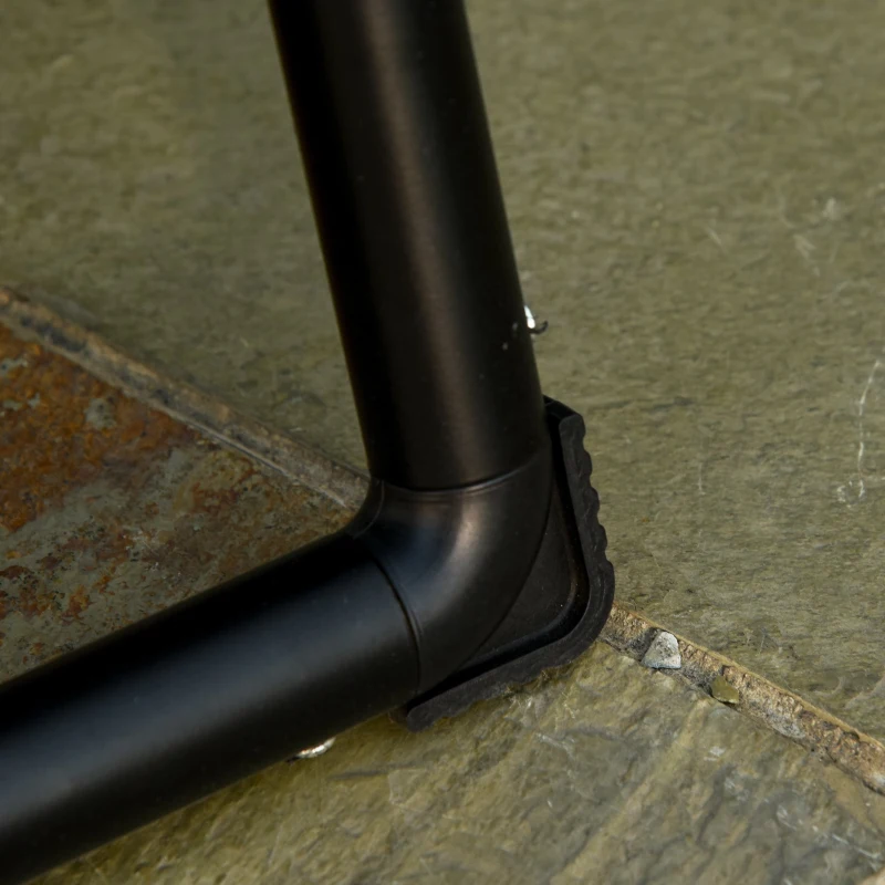 Outsunny Scaun Pliabil Gradina – Cu Copertina & Spatar Reglabil