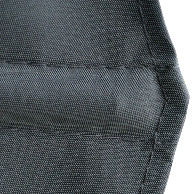 Outsunny Cortina cu Baldachin care se Inchide din Poliester Gri Inchis