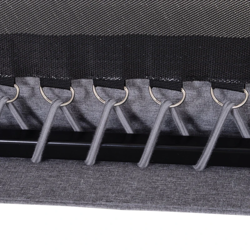 HOMCOM Trambulina elastica de gradina pentru copii 3-12 ani plasa de protectie pe margini