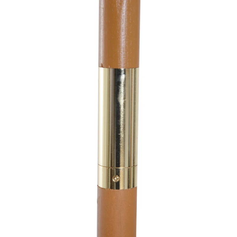 Outsunny Umbrela din Lemn Umbrela Soare pentru Extern pentru Gradina Φ250 cm