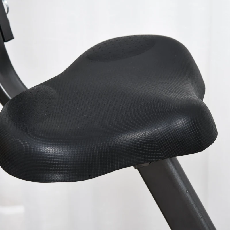 HOMCOM bicicleta pliabila fitness, 113x65x120 cm