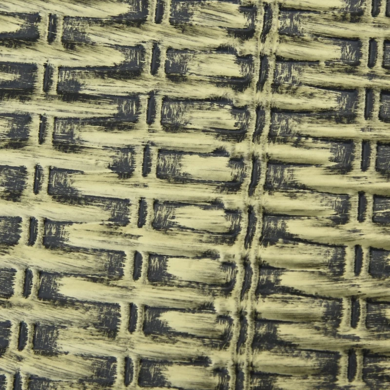 Outsunny set 2 masute de gradina, Φ46x35.5 cm Φ36x45 cm