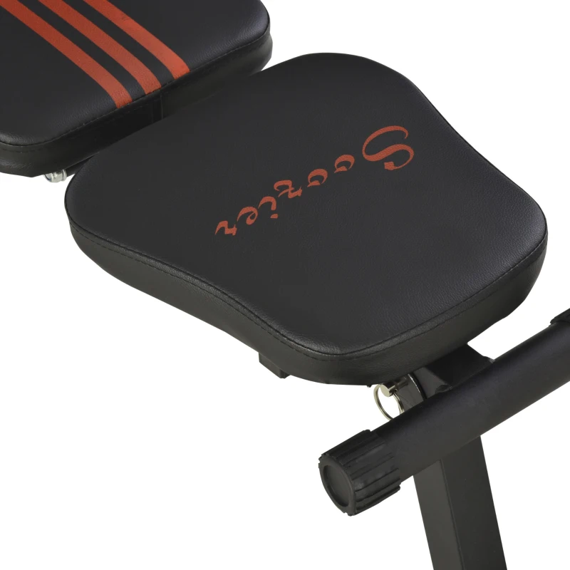 HOMCOM Statie Pliabila Multifunctionala Antrenament Bara de Tractiune, Scaun Roman