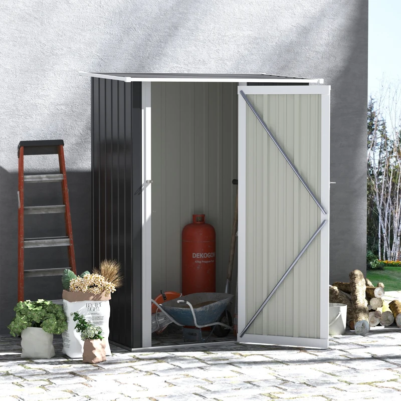 Outsunny Casuta Gradina 142×84×189 cm – Magazina Unelte din Otel