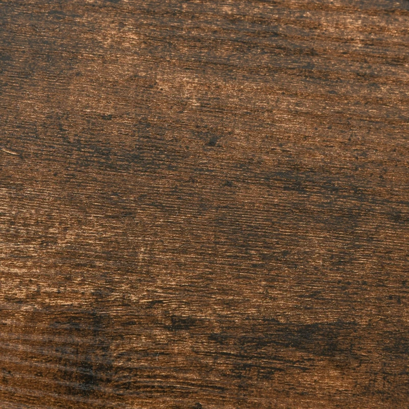 HOMCOM birou reversibil, cu 2 rafturi, 120x60x76cm