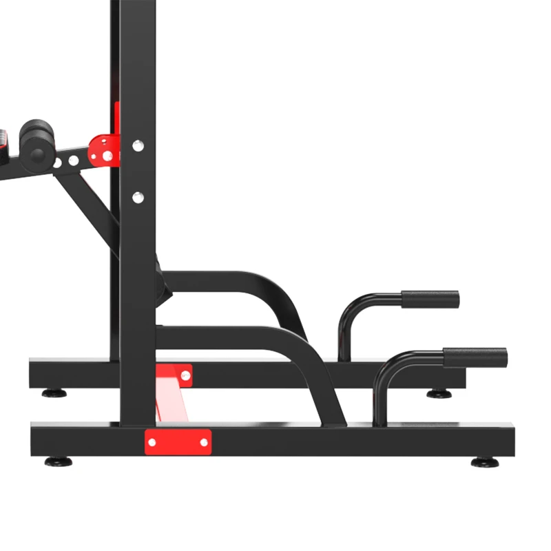 HOMCOM statie pentru fitness 180-230 cm, pliabila, negru