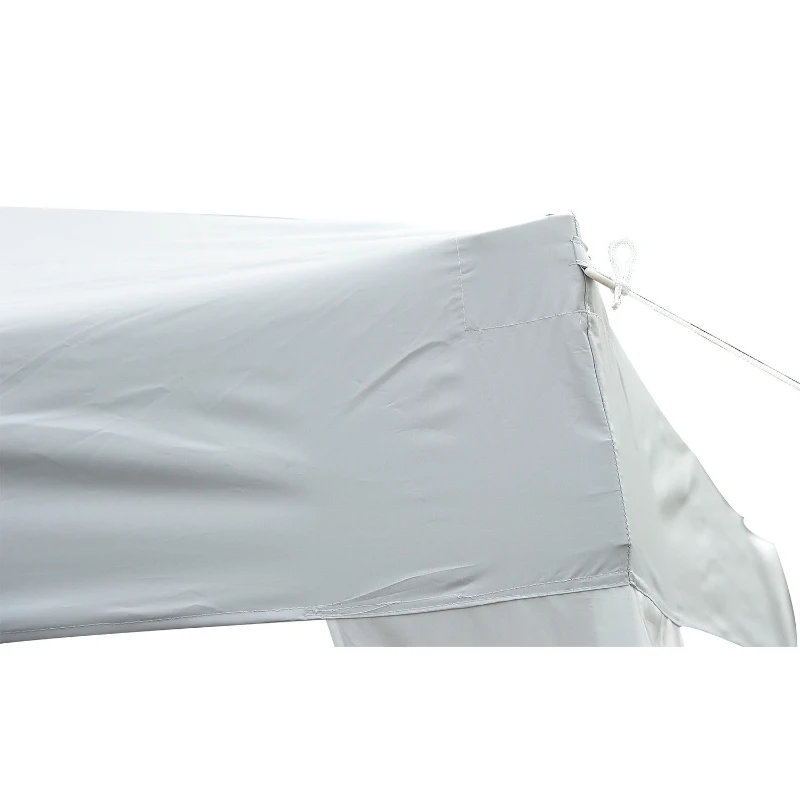Outsunny Gazebo Pop‑Up 3×3 m Impermeabil – Alb