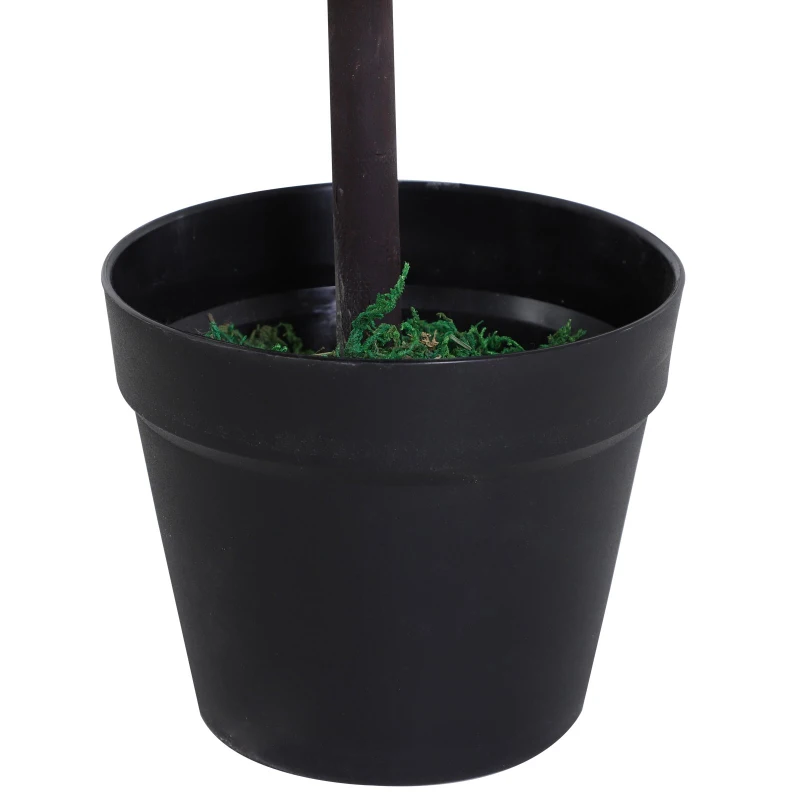 Outsunny Planta Artificiala Cimisir Doua Sfere de Extern si Intern cu Vas Ф23 x 67cm