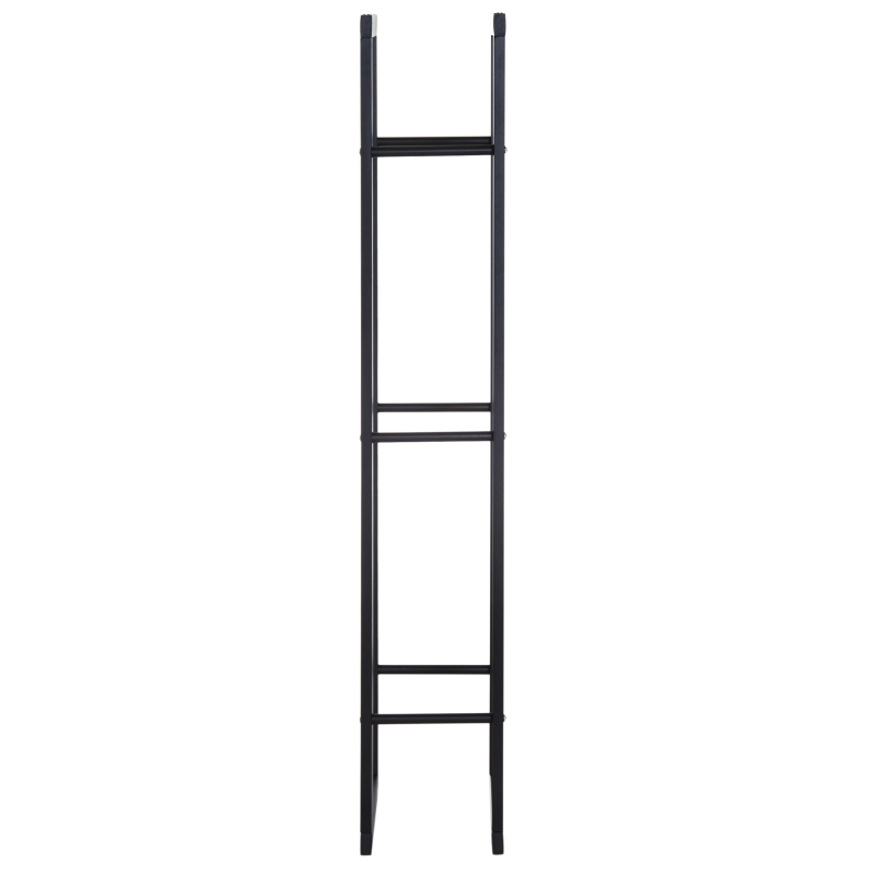 HOMCOM raft stocare lemne, vertical, de interior, 40x25x150cm