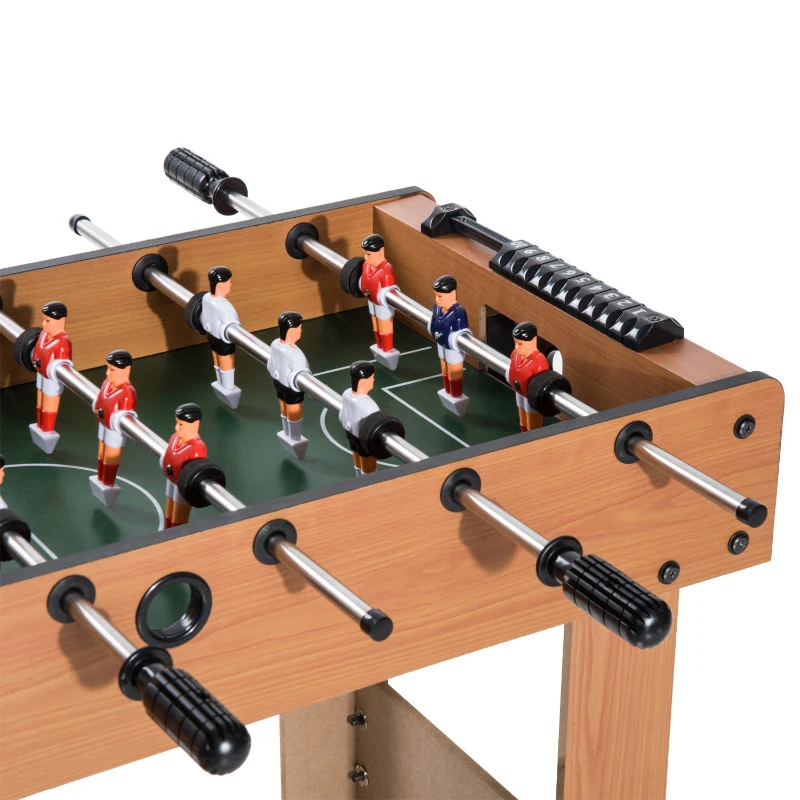 HOMCOM Masa de Foosball Profesionala in Lemn MDF, 87x 4 x78cm