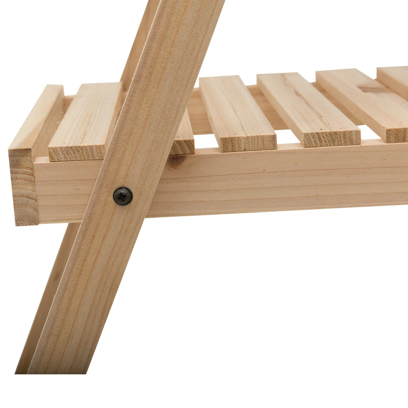 Outsunny magazie din lemn, pentru scule, 77.5x54.2x179.5cm