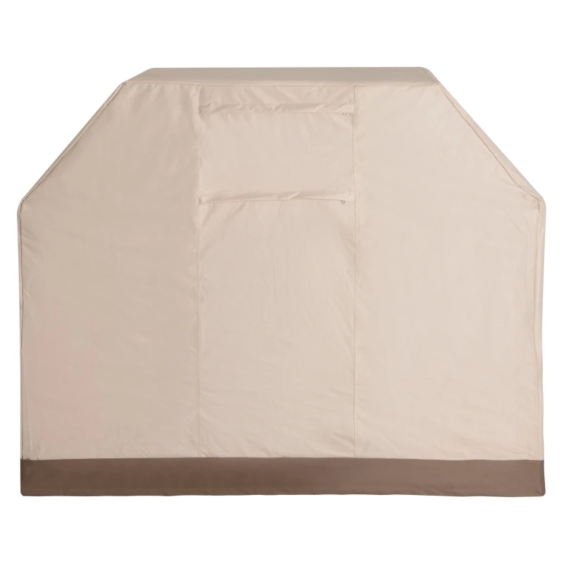 Outsunny Prelata pentru Barbecue Mobilier de Extern Impermeabil in Oxford, 185x71x130cm