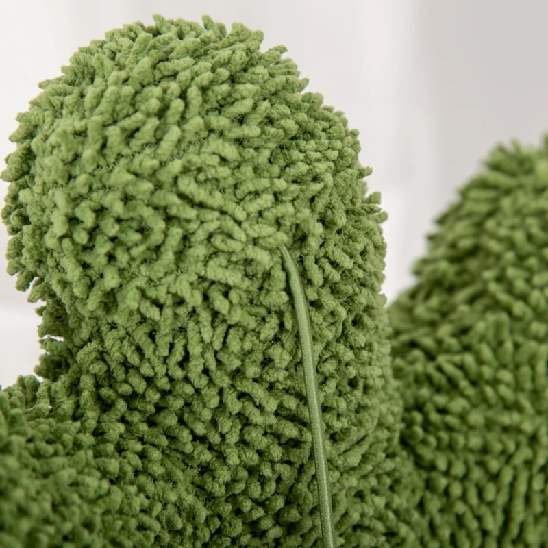 PawHut Arbore de Zgariat pentru Pisici pana la 4,5 kg in Forma de Cactus cu Mingii si Culcus, 60x35x78cm - Verde