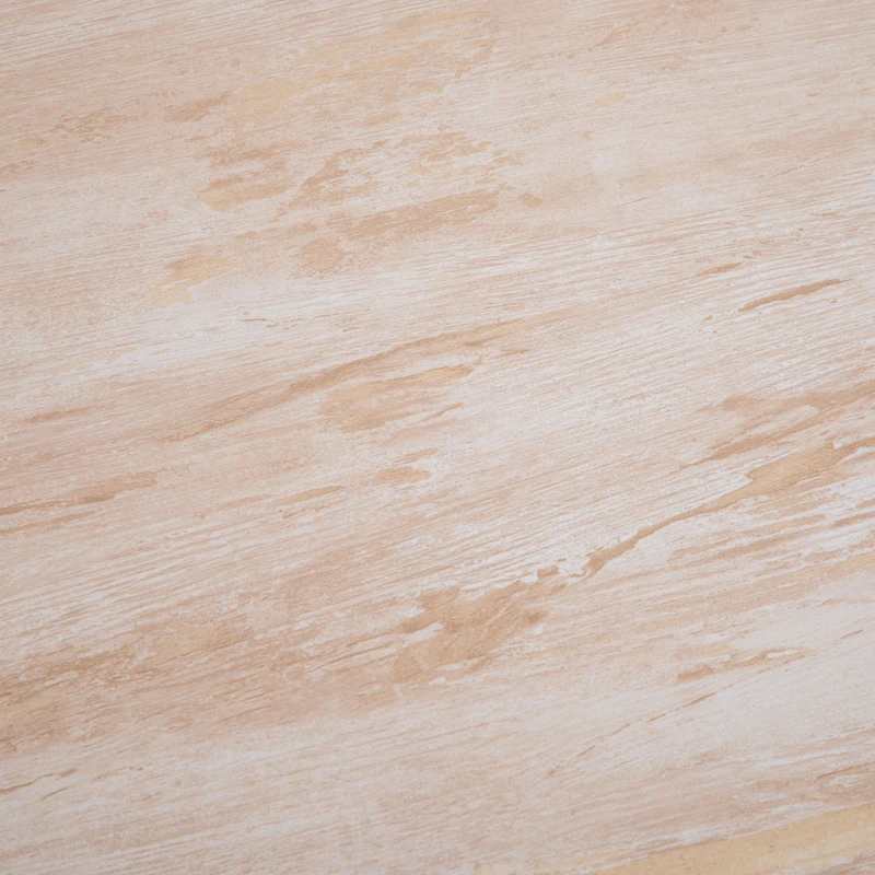 Homcom Masa pentru Cafea Joasa pe 2 Niveluri Culoare Lemn Stejar Deschis 110x65x47cm