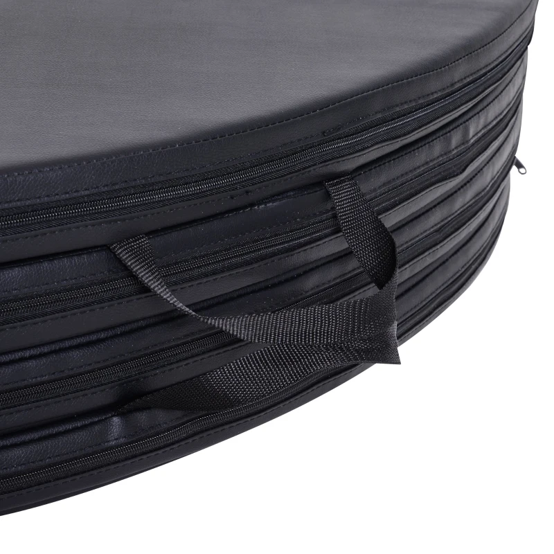 Soozier covoras protectie pliabil, PVC si spuma, Ф150x5 cm