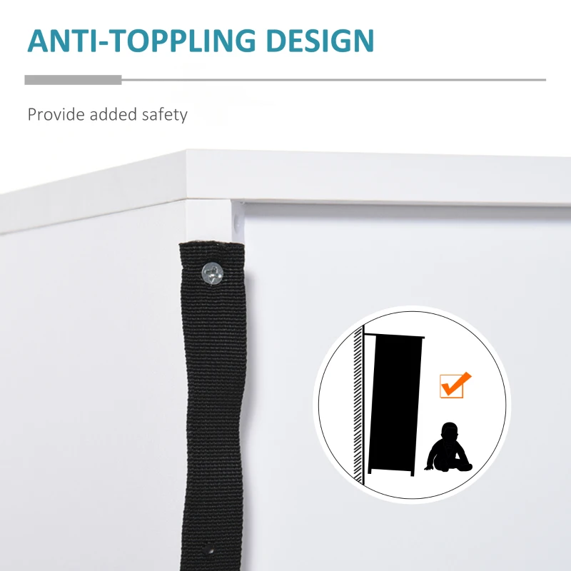 HOMCOM Mobilier Bufet Vintage Clasic din Lemn Bufet pentru Bucatarie Sala de Pranz