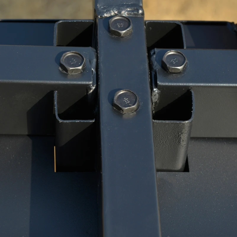 Outsunny pergola de gradina cu panza glisanta, 295x245 cm