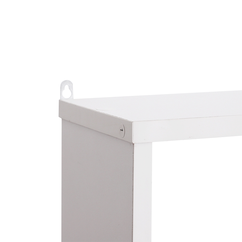 HOMCOM biblioteca cu rafturi, pentru perete 85x47.5x14.5cm(m-10)