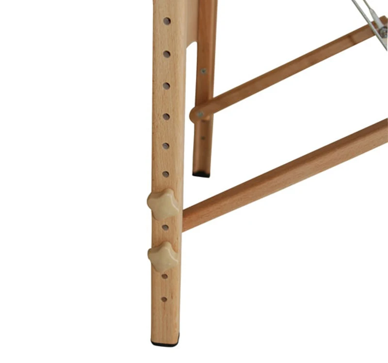 HomCom Lettino da Massaggio Fisioterapia Pieghevole con 2 Zone 182 x 60cm Viola
