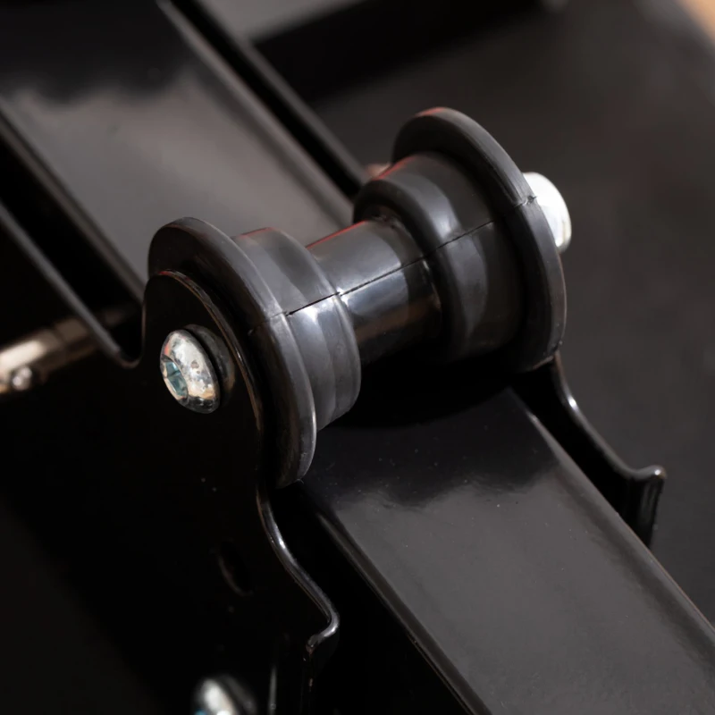 HOMCOM Banca pentru Abdomene 2 in 1, Banca de Gimnastica cu Monitor LCD, Scaun Reglabil si Benzi Elastice, 117x46x70cm