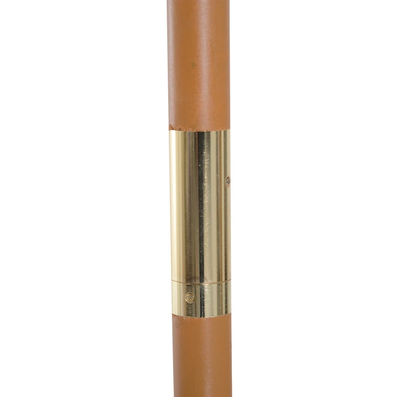 Outsunny Umbrelă din Lemn pentru Extern Grădină 2 x 2.95 x 2.55m Crem