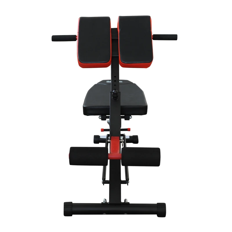 Homcom Banca Fitness Reglabila – Negru/Rosu pentru Antrenament Complet