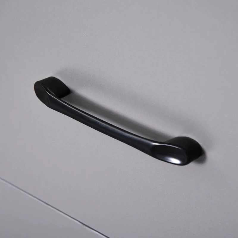 HOMCOM dulap de bucatarie, 60 x 40 x 150 cm, alb si gri