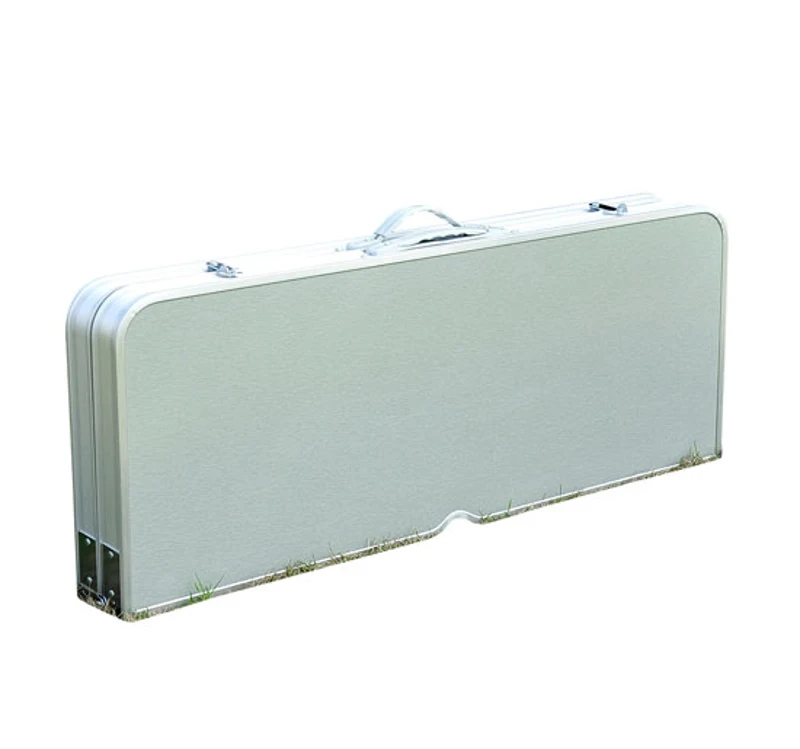 Outsunny Masa de camping pliabila portabila argintiu