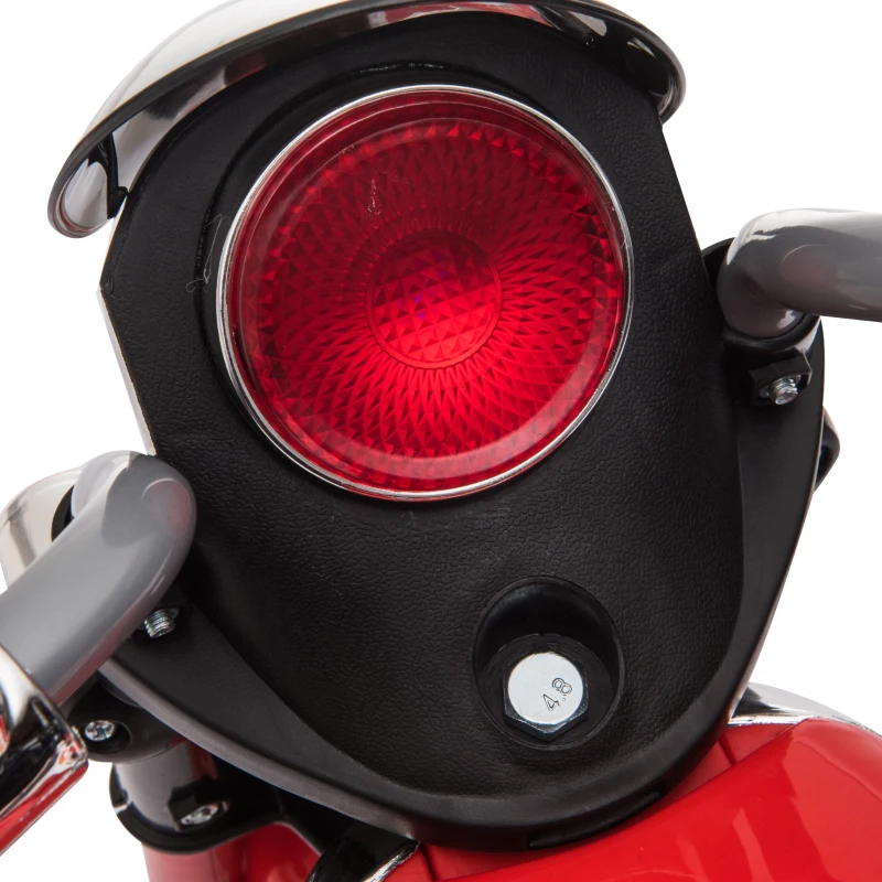 HOMCOM motocicleta electrica pentru copii, 87x46x54 cm, rosie