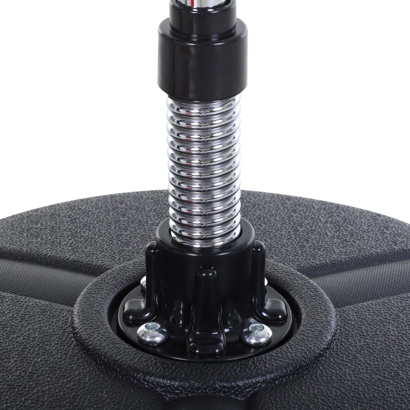 Homcom Punching Ball – Sac de Box Sol Reglabil cu Manusi Incluse