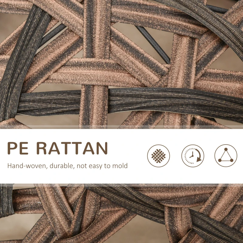 PawHut casuta pentru pisici, Φ46 x 40 cm, maro