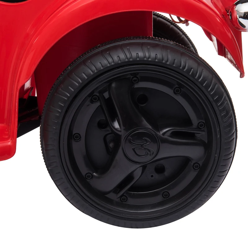 HOMCOM motocicleta electrica pentru copii, 87x46x54 cm, rosie