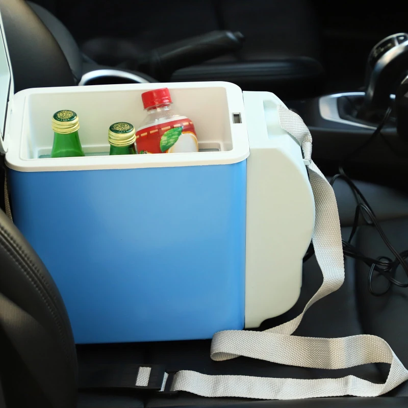 Homcom Frigider Termoelectric 7.5L 48W Albastru