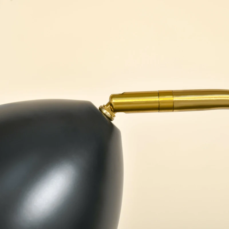 Lampa de podea HOMCOM, 43x28x160 cm, negru