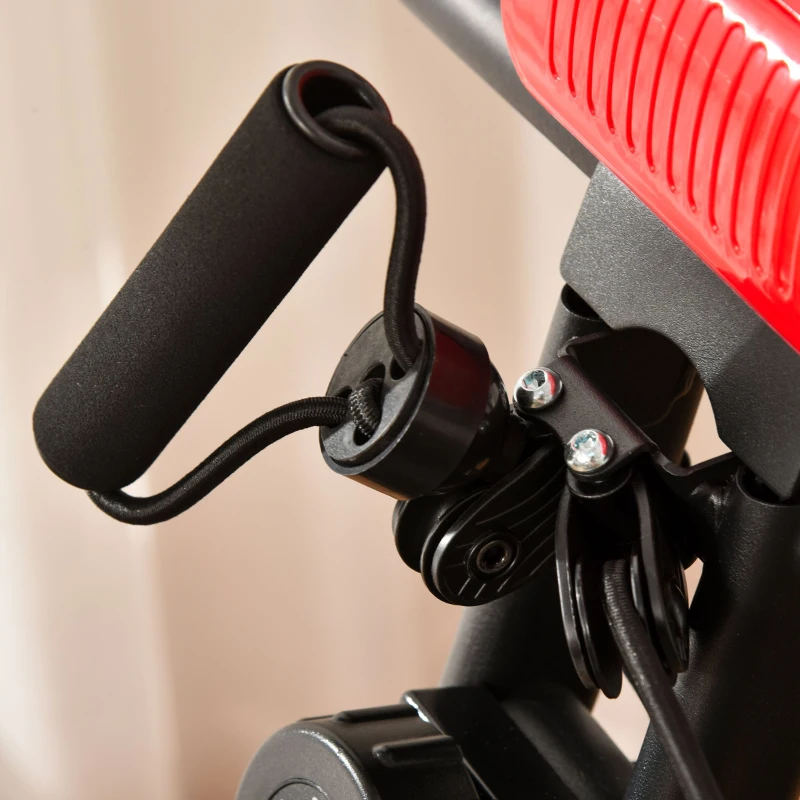 HOMCOM Bicicleta Pliabila 2 in 1 Rezistenta 8 Nivele Elastice pentru Brate