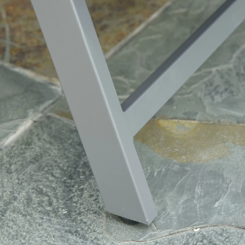 Outsunny Set 2 Canapele de Exterior Spatar Rabatabil si 1 Masuta de Gradina