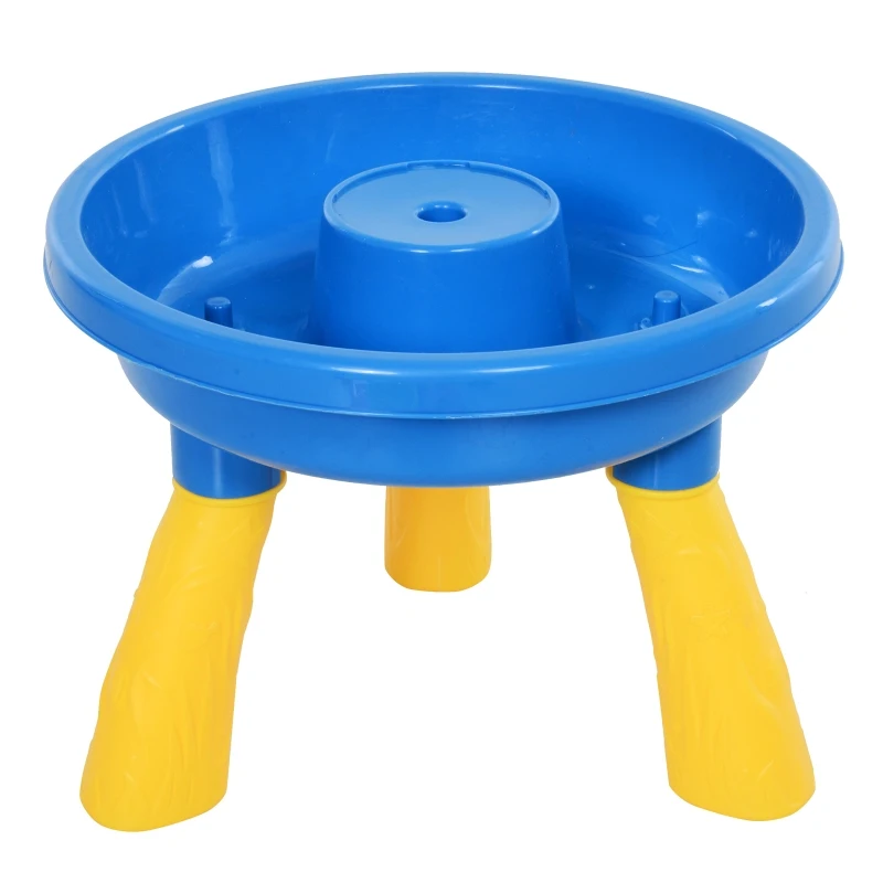 HOMCOM set jucarii cu 21 accesorii, 46x46x72cm, albastru