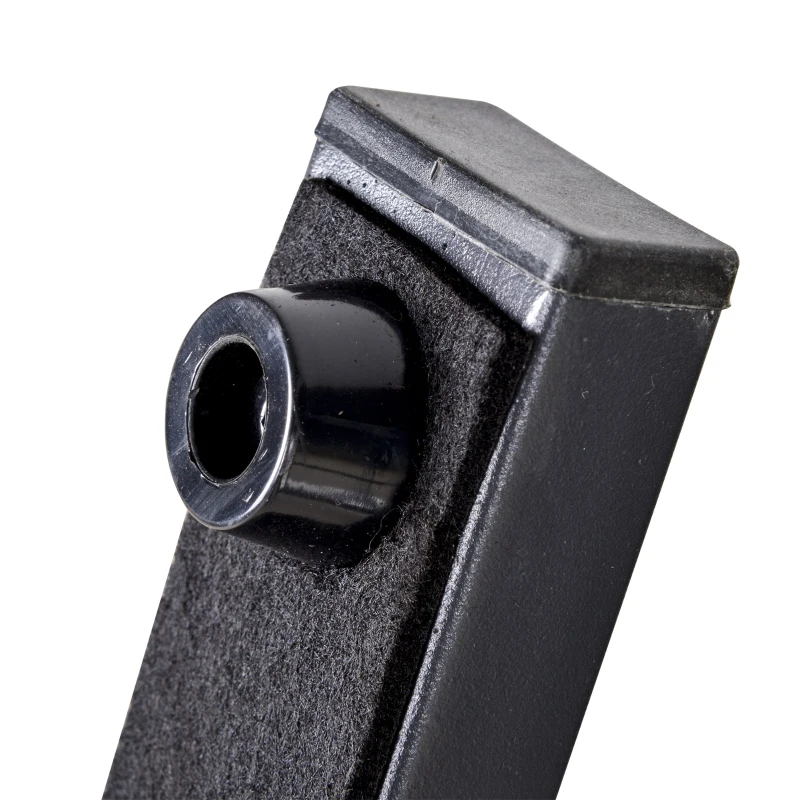 Outsunny Scaun balansoar de Gradina din Ratan PE cu Perna si Cotiere Maro