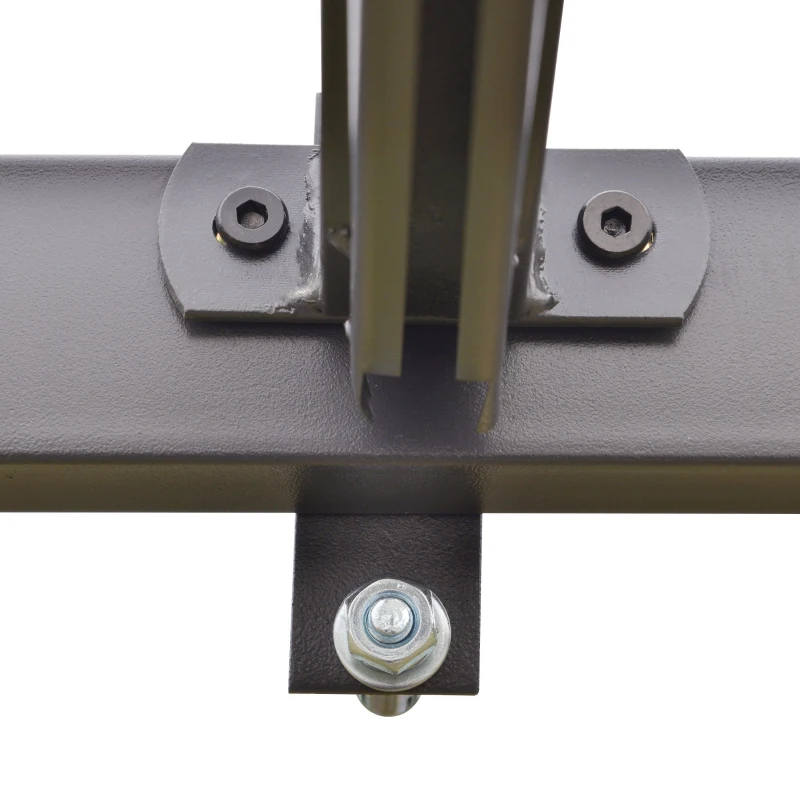 Outsunny foisor de gradina, din metal, cu acoperis glisant, 3m