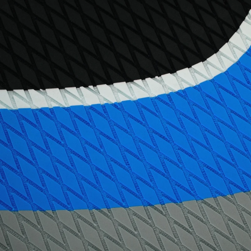 HOMCOM Placa SUP gonflabila cu Accesorii incluse Stand Up Paddle Albastru si Alb