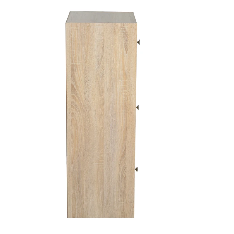 Homcom Dulap Multifunctional Alb – 3 Rafturi & Usi pentru Casa sau Birou